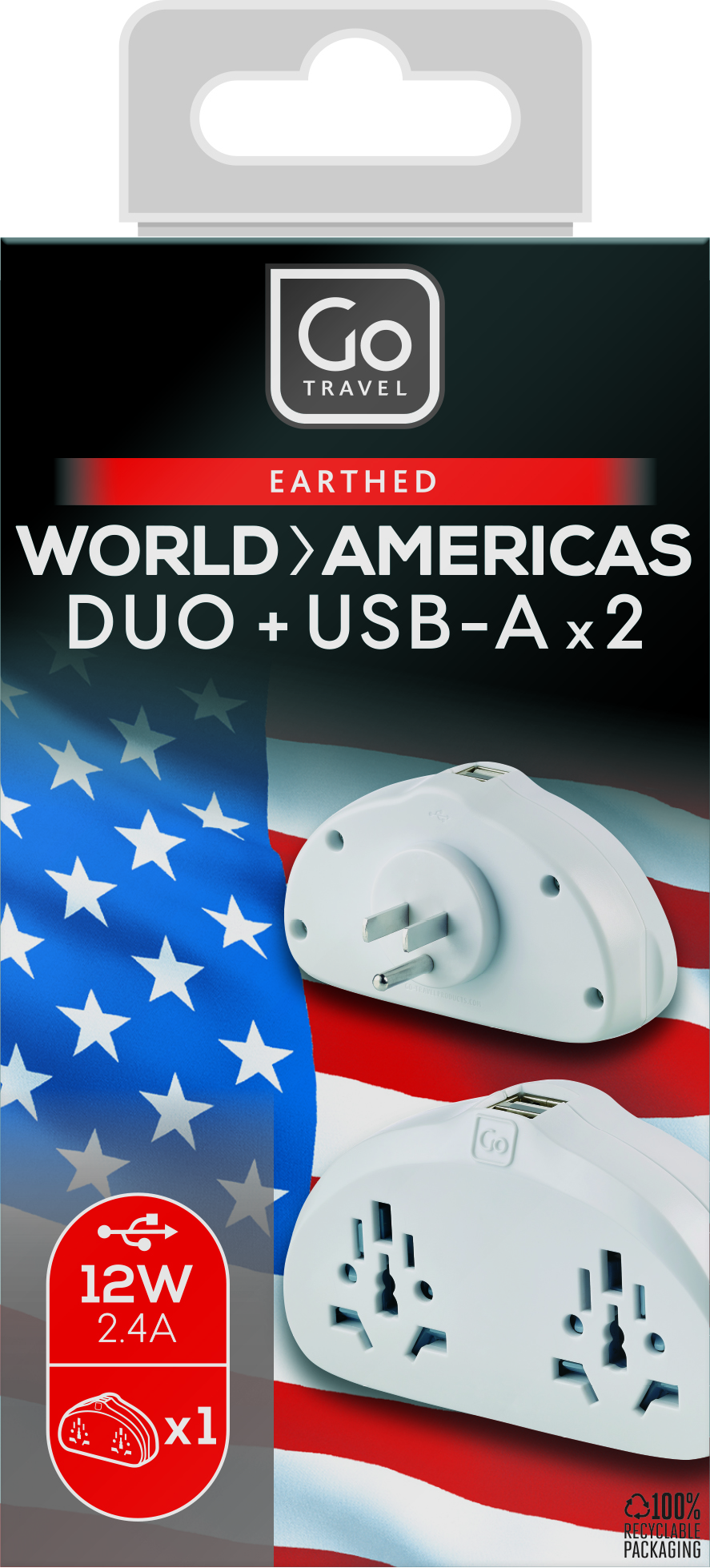 World-USA USB-A Adaptor Duo