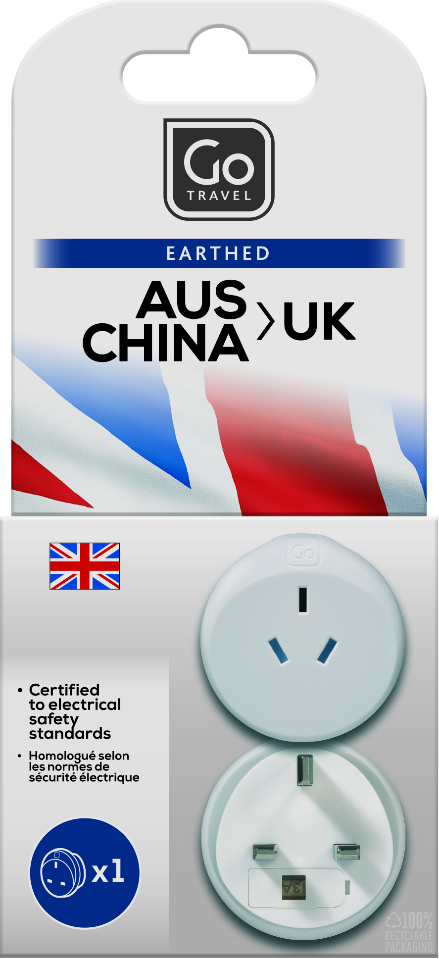 AUS/China-UK Adaptor