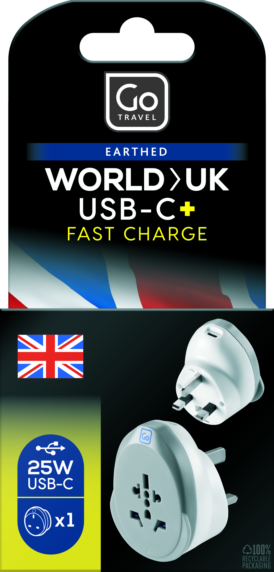 World - UK USB-C Adaptor +
