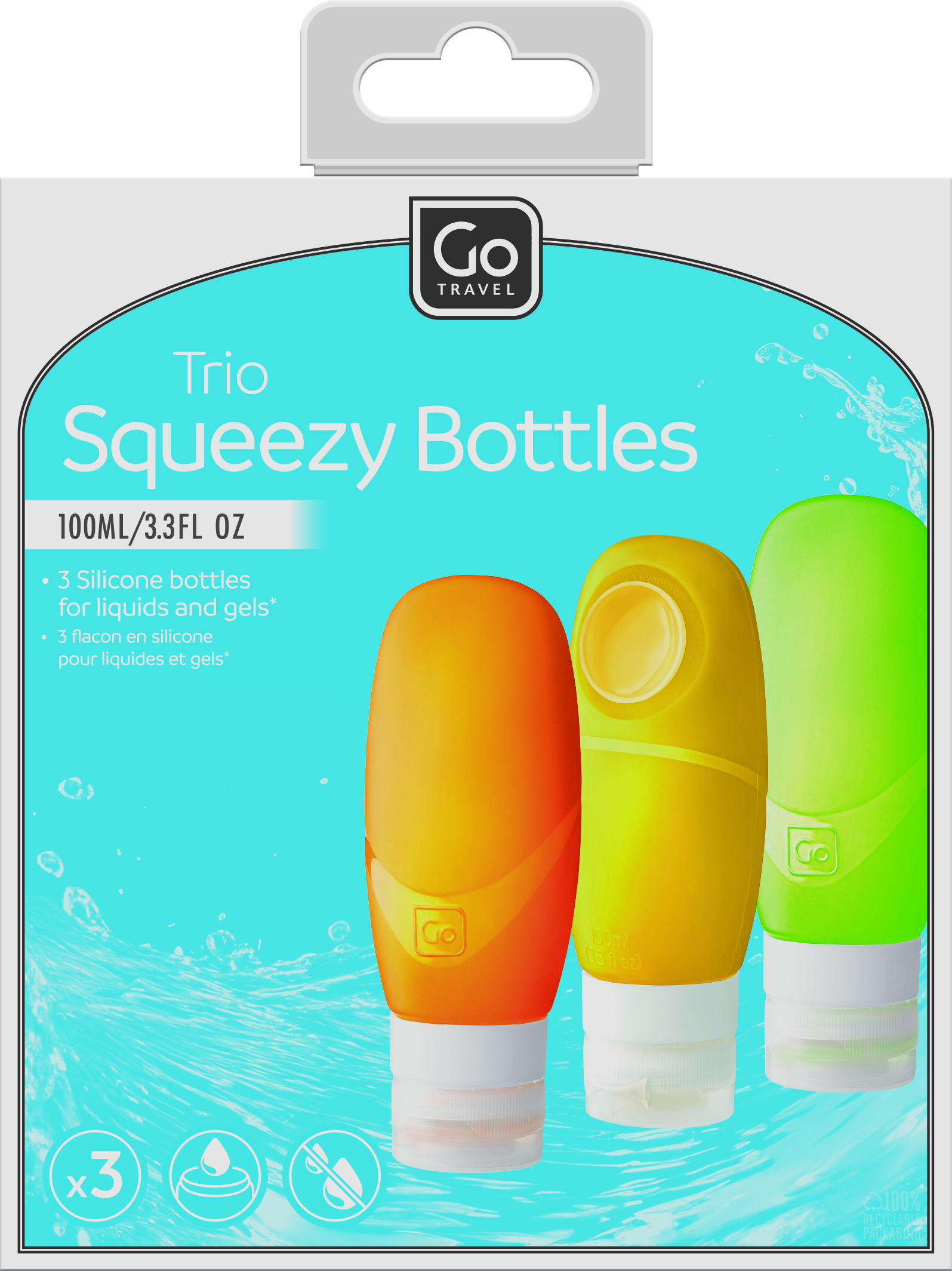 Trio Squeezy Bottles