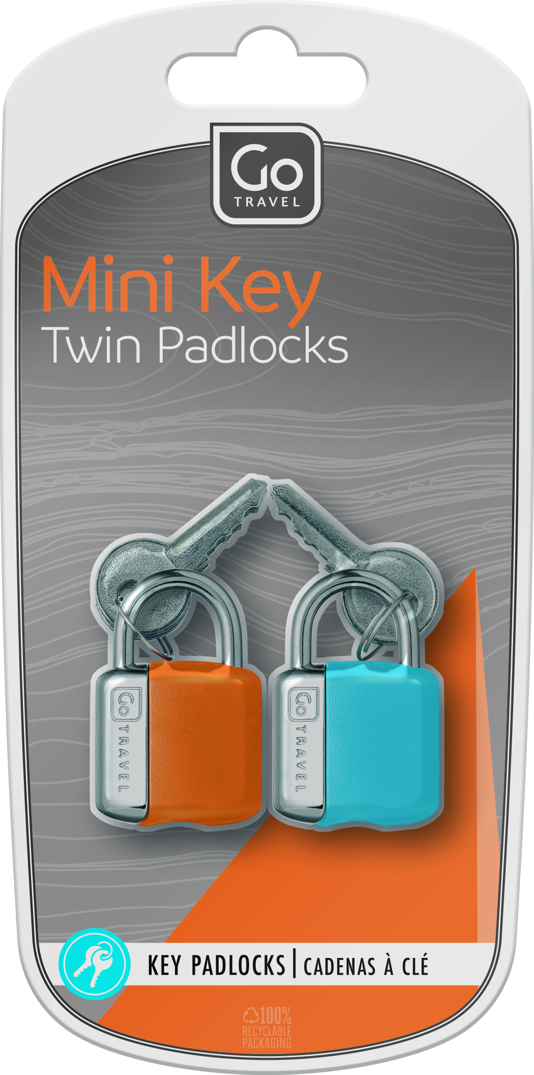 Mini Key Twin Padlocks