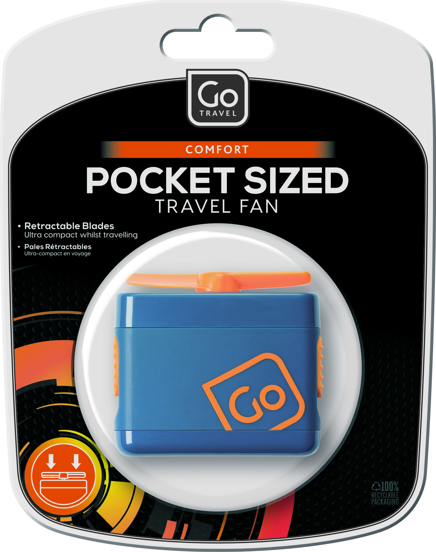 Pocket Sized Travel Fan
