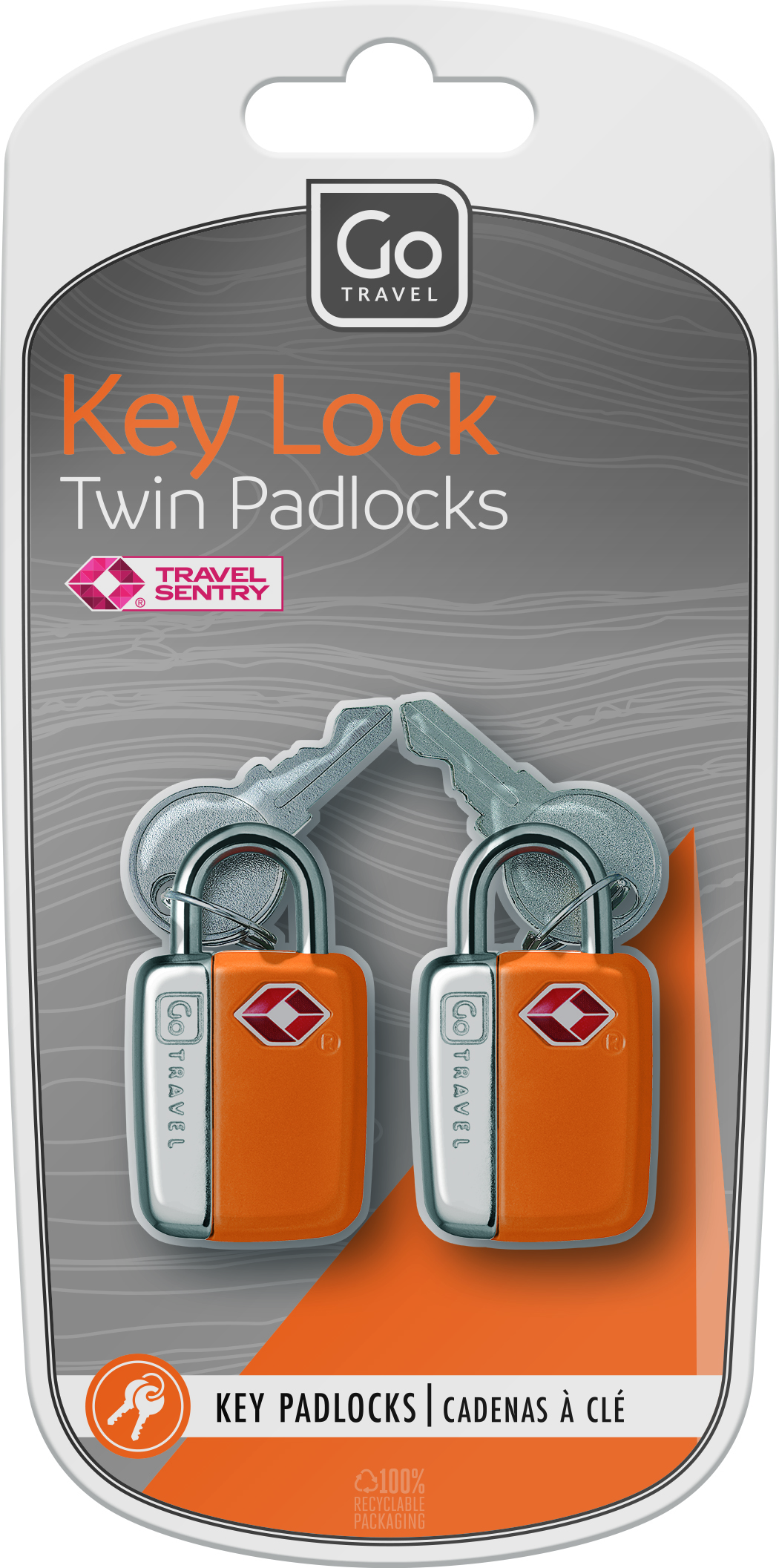 Key Lock Twin Padlocks TSA