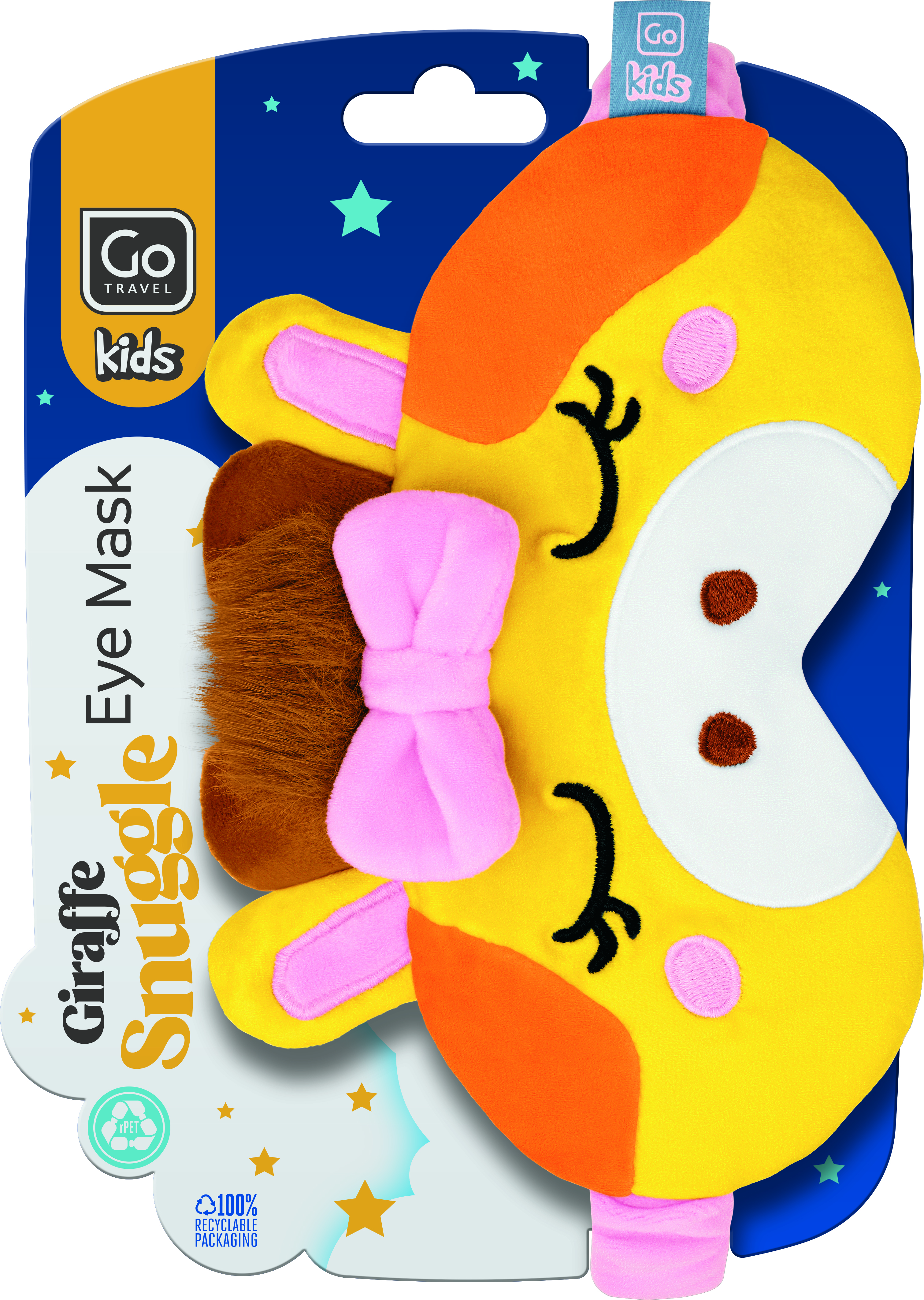 Giraffe Snuggle Eye Mask