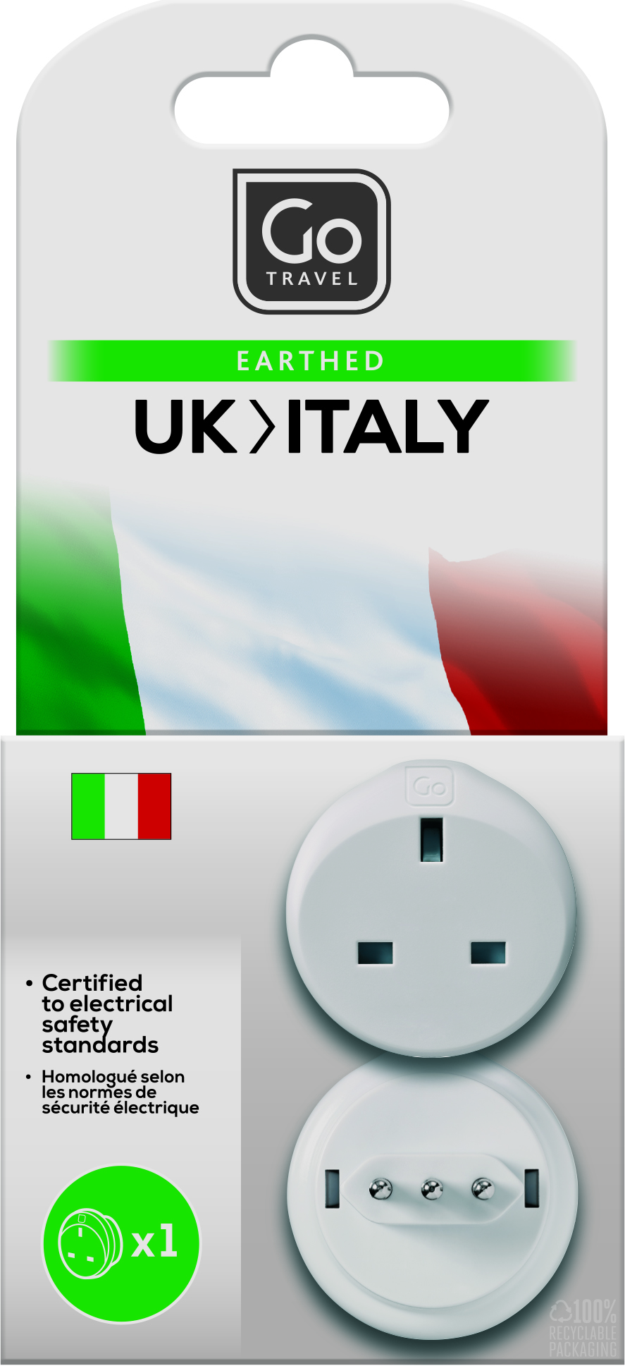 UK-Italy Adaptor