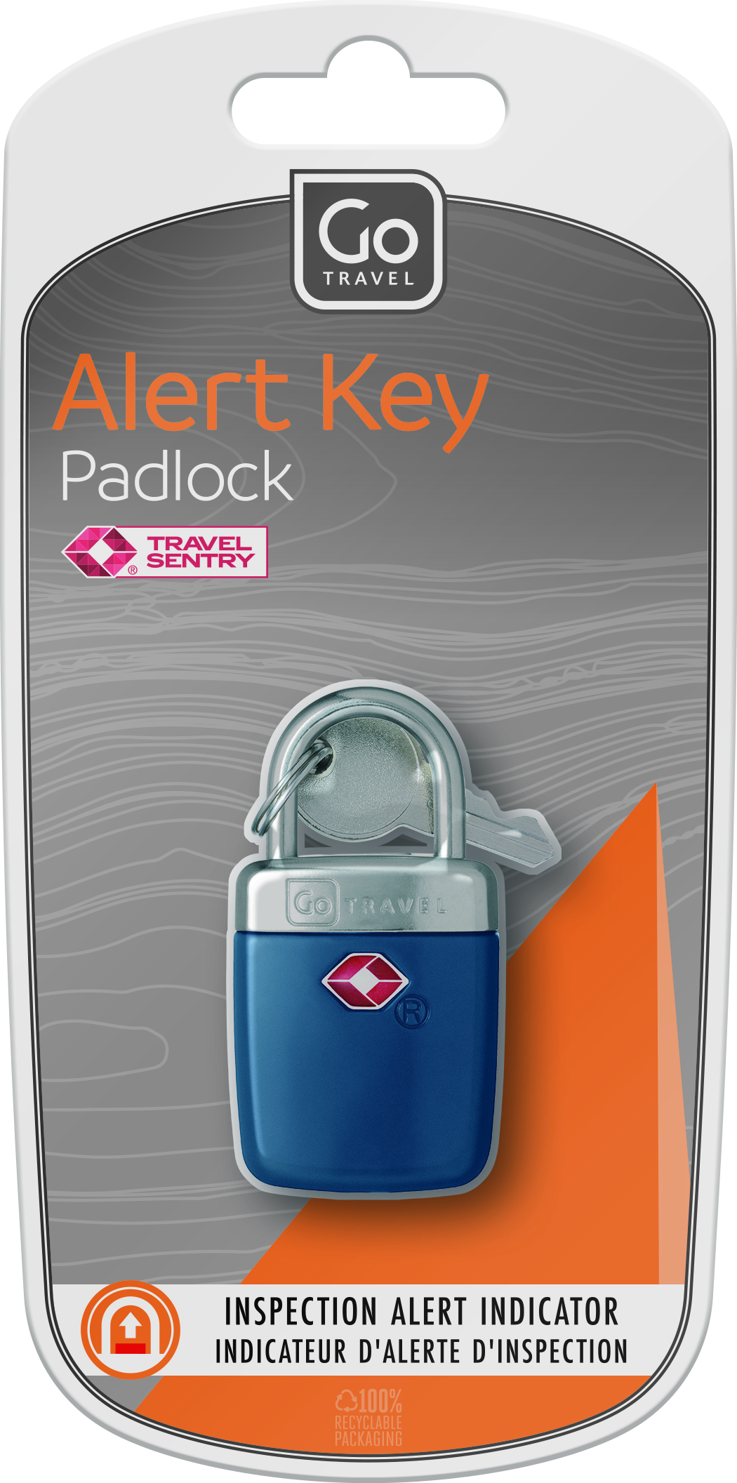 Alert Key Padlock TSA