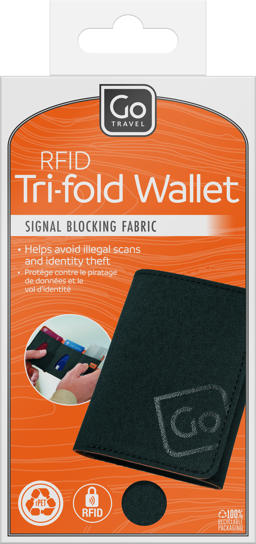 RFID Tri-Fold Wallet