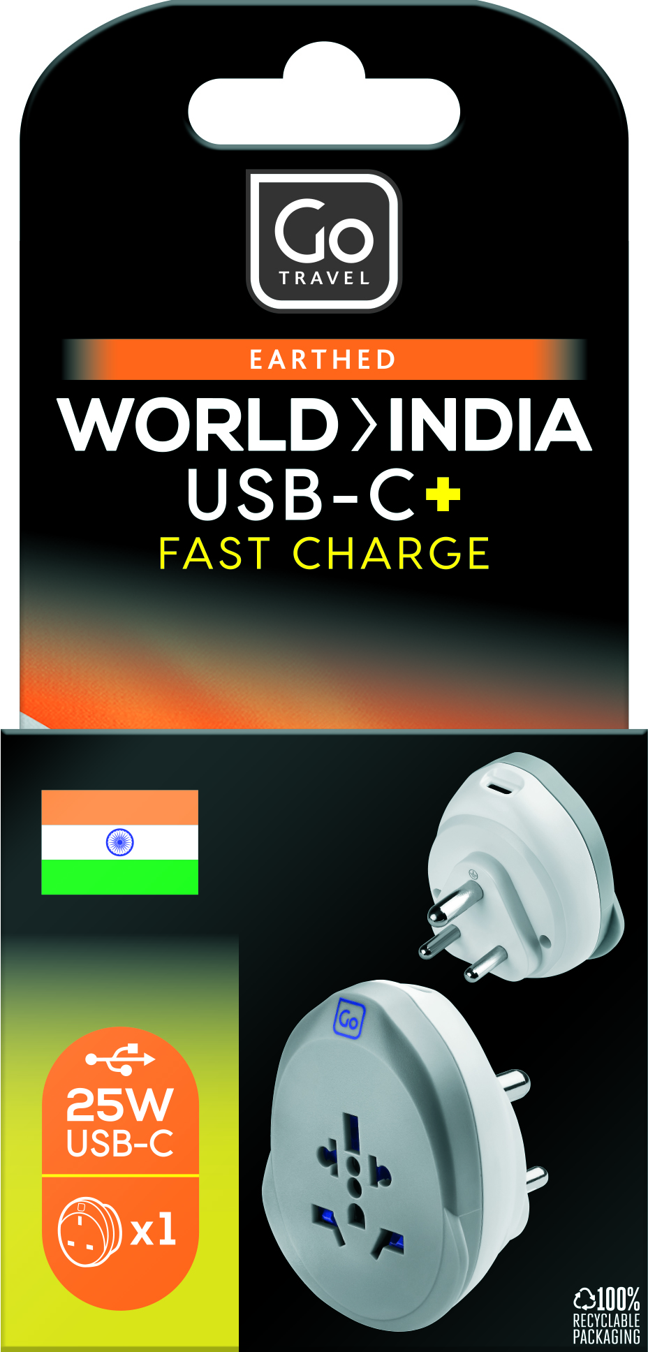World-India USB-C Adaptor +