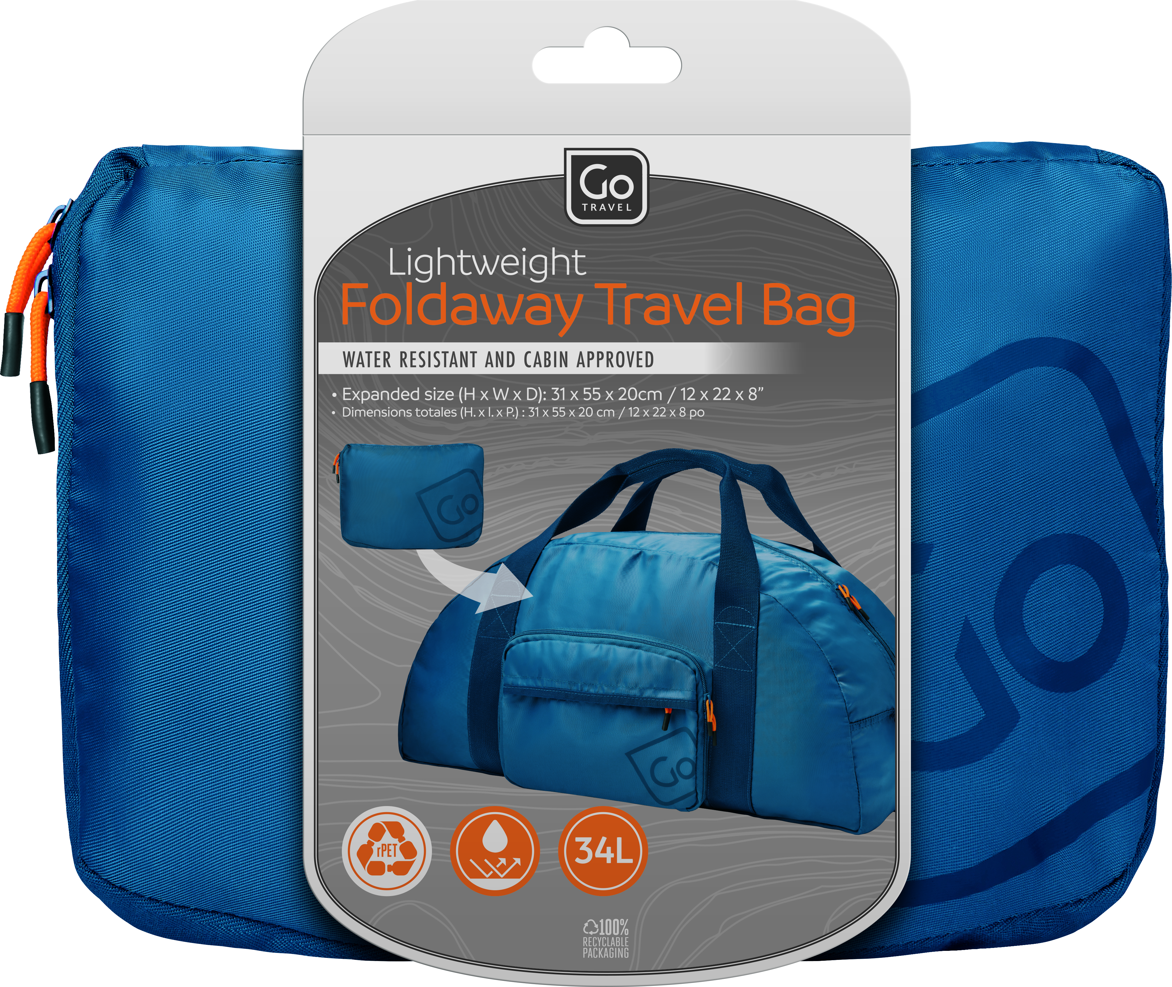 Lightweight Foldaway Travel Bag