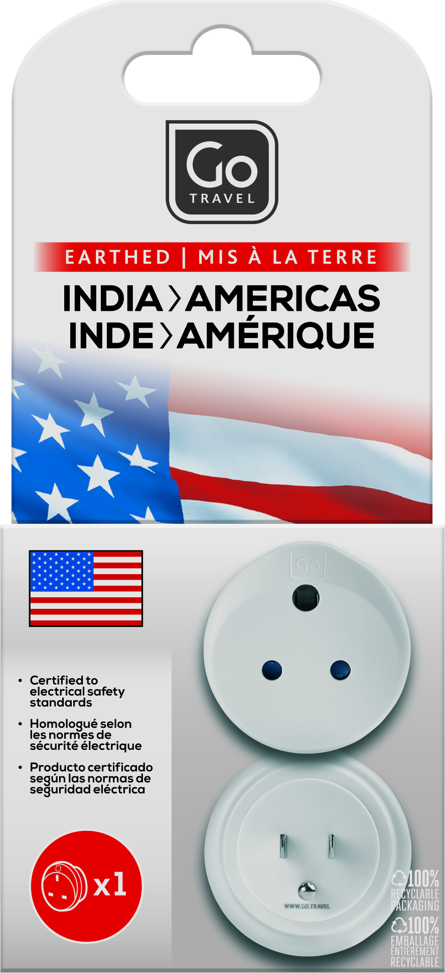 India-USA Adaptor