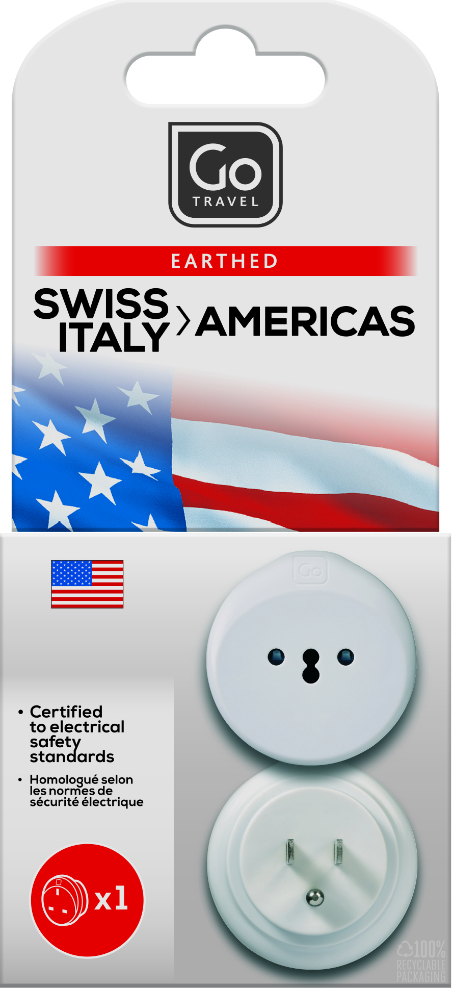 Swiss/ITA-USA Adaptor