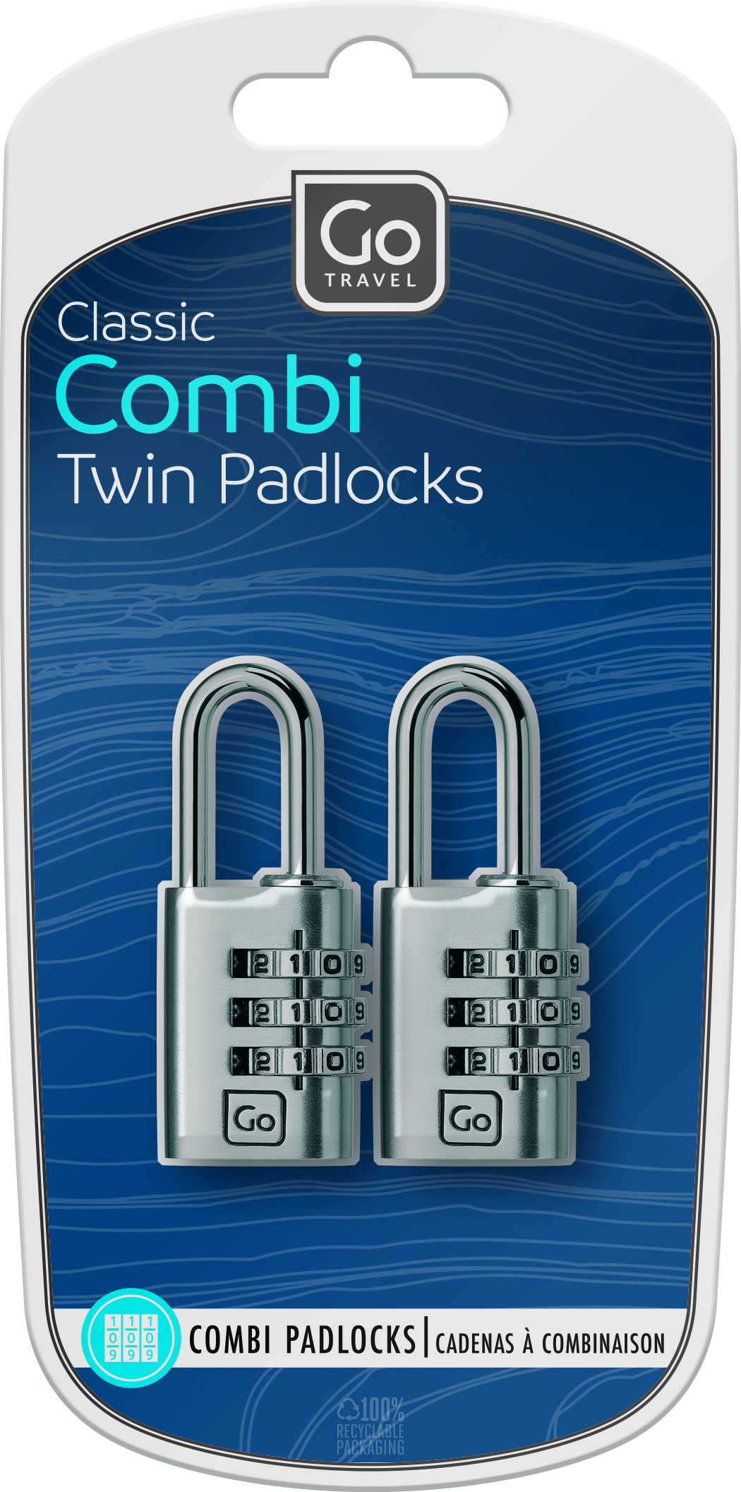 Classic Combi Twin Padlocks